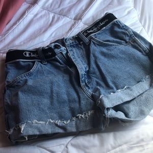 Champion jean shorts